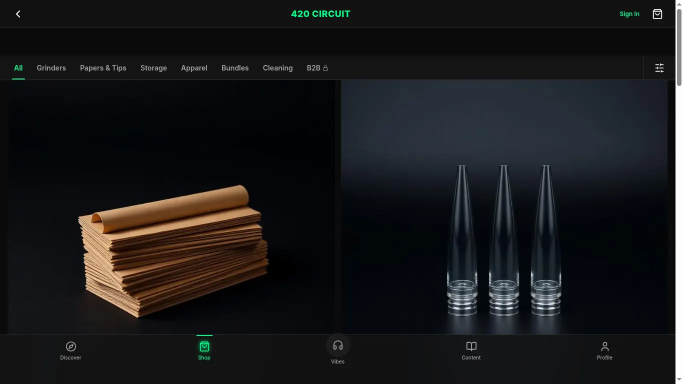 420 Circuit — Reggae lifestyle, music & culture store